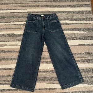 Maurice Women's Blue Wide-Leg Jeans